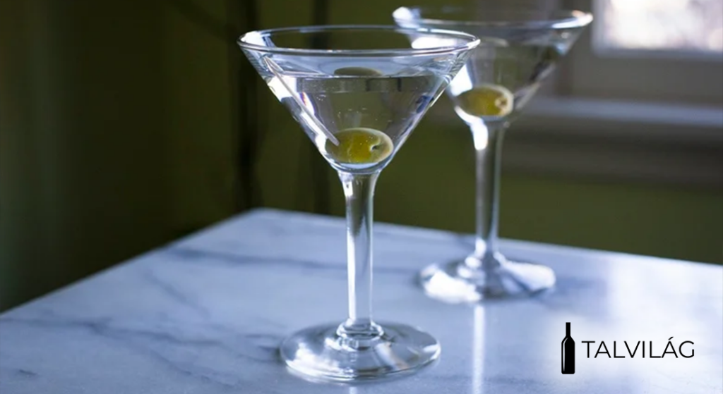 dry martini elkészítése