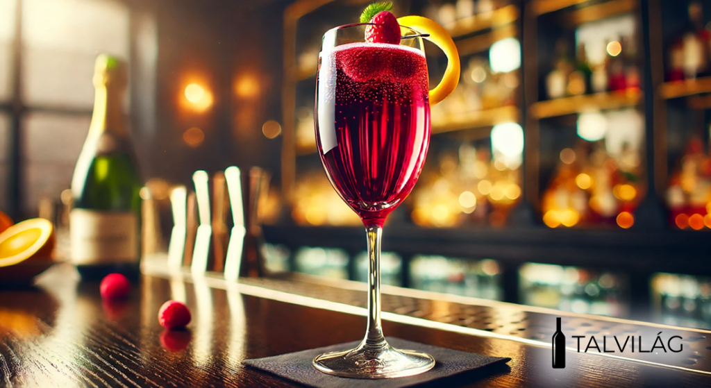 kir royale koktél recept