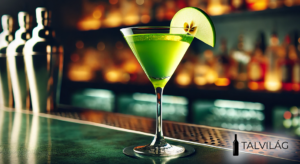 apple martini koktél recept